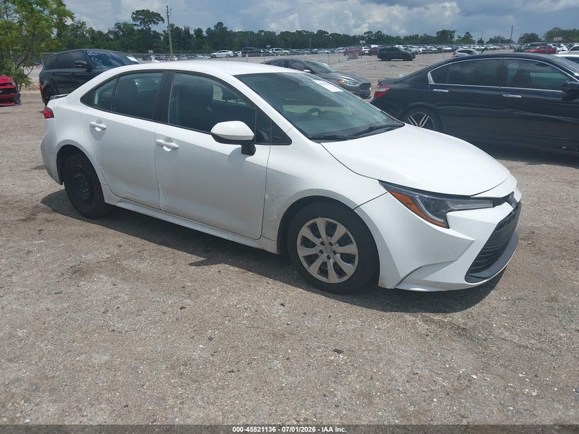 2023 Toyota Corolla VIN 5YFB4MDE3PP077679 IAAI salvage auction — FRONT & REAR, Salvage Title, sold $4,450 on 2026-07-23 (photo 1)