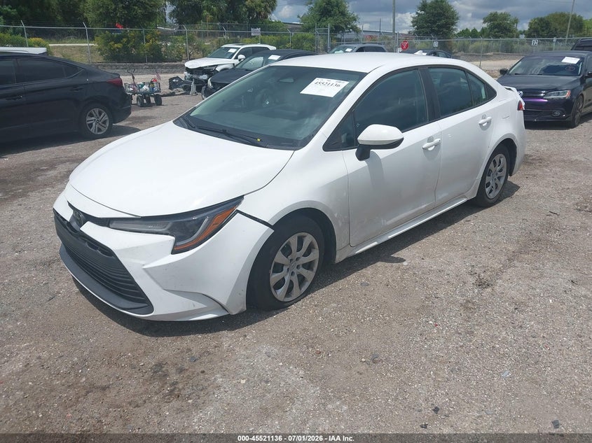2023 Toyota Corolla VIN 5YFB4MDE3PP077679 IAAI salvage auction — FRONT & REAR, Salvage Title, sold $4,450 on 2026-07-23 (photo 2)