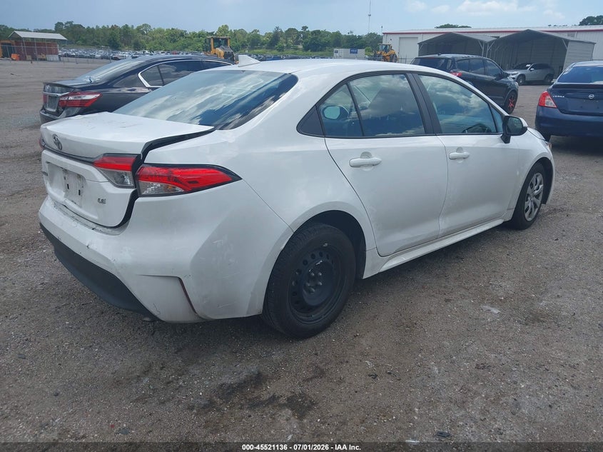 2023 Toyota Corolla VIN 5YFB4MDE3PP077679 IAAI salvage auction — FRONT & REAR, Salvage Title, sold $4,450 on 2026-07-23 (photo 4)