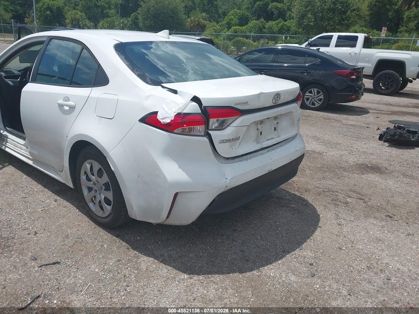 2023 Toyota Corolla VIN 5YFB4MDE3PP077679 IAAI salvage auction — FRONT & REAR, Salvage Title, sold $4,450 on 2026-07-23 (photo 6)