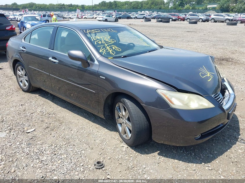 2008 Lexus Es 350 VIN JTHBJ46G382262045 IAAI salvage auction — FRONT & REAR, Mv-907A (New York), sold $25 on 2026-07-28 (photo 1)