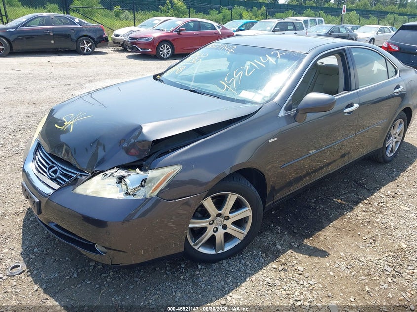 2008 Lexus Es 350 VIN JTHBJ46G382262045 IAAI salvage auction — FRONT & REAR, Mv-907A (New York), sold $25 on 2026-07-28 (photo 2)