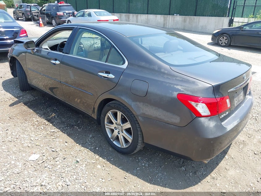 2008 Lexus Es 350 VIN JTHBJ46G382262045 IAAI salvage auction — FRONT & REAR, Mv-907A (New York), sold $25 on 2026-07-28 (photo 3)
