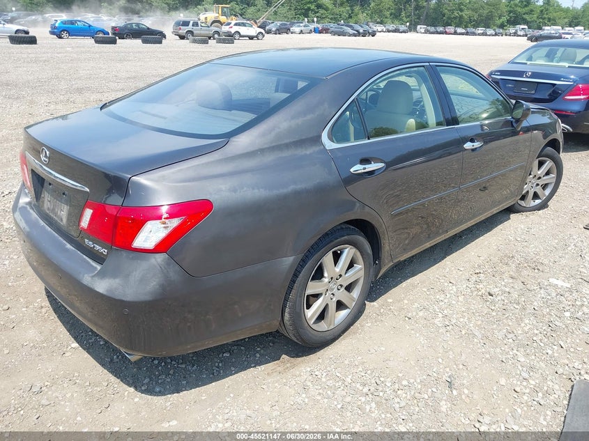 2008 Lexus Es 350 VIN JTHBJ46G382262045 IAAI salvage auction — FRONT & REAR, Mv-907A (New York), sold $25 on 2026-07-28 (photo 4)