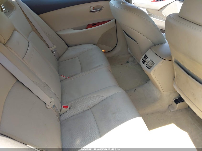 2008 Lexus Es 350 VIN JTHBJ46G382262045 IAAI salvage auction — FRONT & REAR, Mv-907A (New York), sold $25 on 2026-07-28 (photo 8)