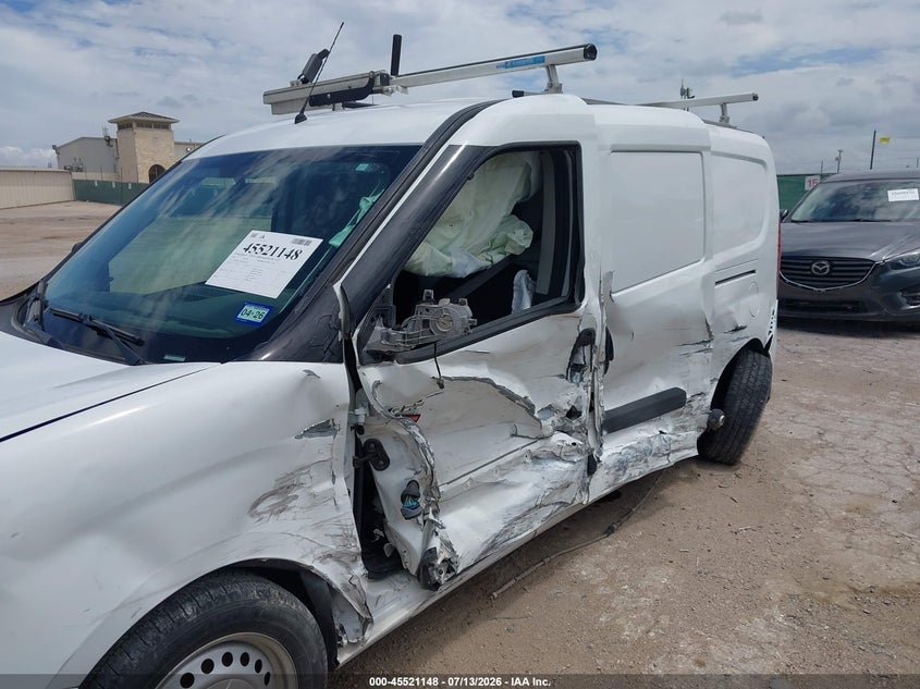 2022 Ram Promaster city VIN ZFBHRFAB9N6X68014 IAAI salvage auction — LEFT SIDE, Enterprise Vehicles Clear Only (Texas), sold $2,150 on 2026-08-03 (photo 6)