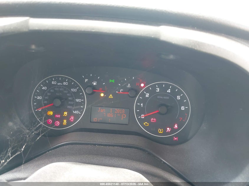 2022 Ram Promaster city VIN ZFBHRFAB9N6X68014 IAAI salvage auction — LEFT SIDE, Enterprise Vehicles Clear Only (Texas), sold $2,150 on 2026-08-03 (photo 7)