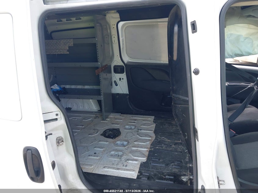 2022 Ram Promaster city VIN ZFBHRFAB9N6X68014 IAAI salvage auction — LEFT SIDE, Enterprise Vehicles Clear Only (Texas), sold $2,150 on 2026-08-03 (photo 8)