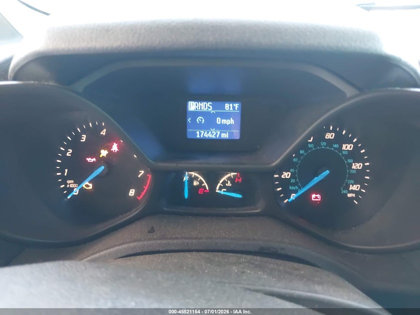 2015 Ford Transit VIN NM0LS7E73F1178944 IAAI salvage auction — FRONT END, Rebuildable (Florida), sold $950 on 2026-07-29 (photo 7)