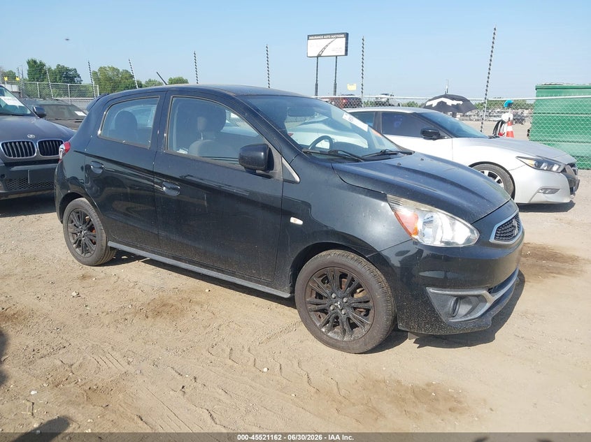 2019 Mitsubishi Mirage VIN ML32A5HJ8KH015367 IAAI salvage auction — NORMAL WEAR, Clear (Arkansas), sold $1,000 on 2026-07-15 (photo 1)