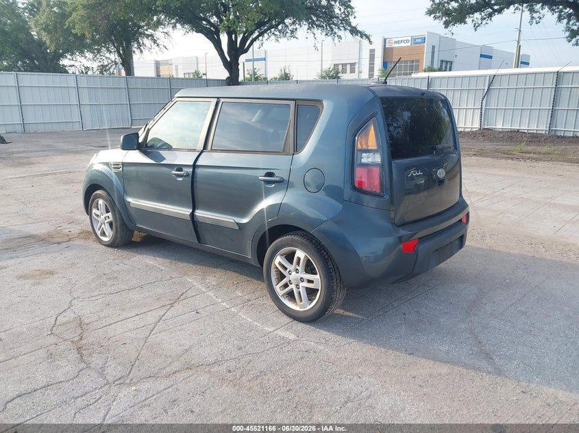 2011 Kia Soul VIN KNDJT2A29B7340555 IAAI salvage auction — NORMAL WEAR, Clear (Florida), sold $625 on 2026-07-15 (photo 3)