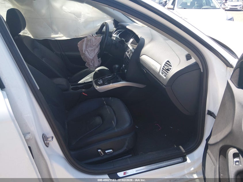 2016 Audi A4 VIN WAUBFAFL4GN013777 IAAI salvage auction — RIGHT FRONT, Clear (Massachusetts), sold $450 on 2026-07-14 (photo 5)