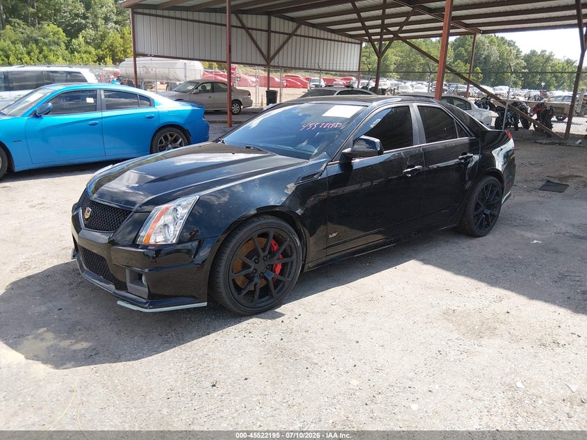 2011 Cadillac Cts VIN 1G6DV5EP9B0139605 IAAI salvage auction — WATER/FLOOD, Salvage (Mississippi), sold $11,600 on 2026-08-05 (photo 2)