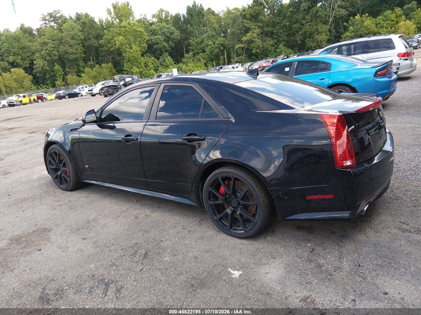 2011 Cadillac Cts VIN 1G6DV5EP9B0139605 IAAI salvage auction — WATER/FLOOD, Salvage (Mississippi), sold $11,600 on 2026-08-05 (photo 3)