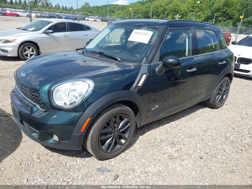 2013 Mini Countryman VIN WMWZC5C5XDWM15099 IAAI salvage auction — NORMAL WEAR, Clear (Illinois), sold $450 on 2026-07-16 (photo 2)