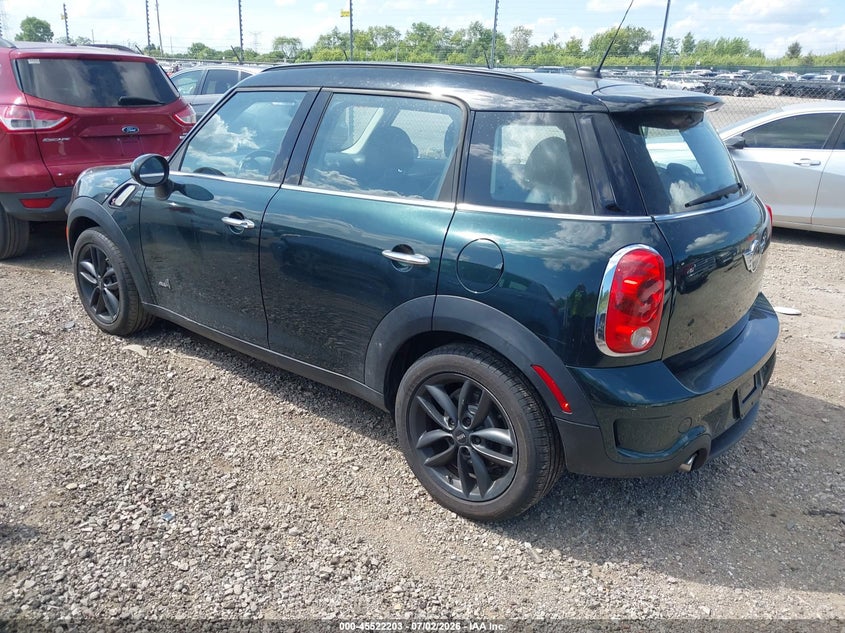 2013 Mini Countryman VIN WMWZC5C5XDWM15099 IAAI salvage auction — NORMAL WEAR, Clear (Illinois), sold $450 on 2026-07-16 (photo 3)