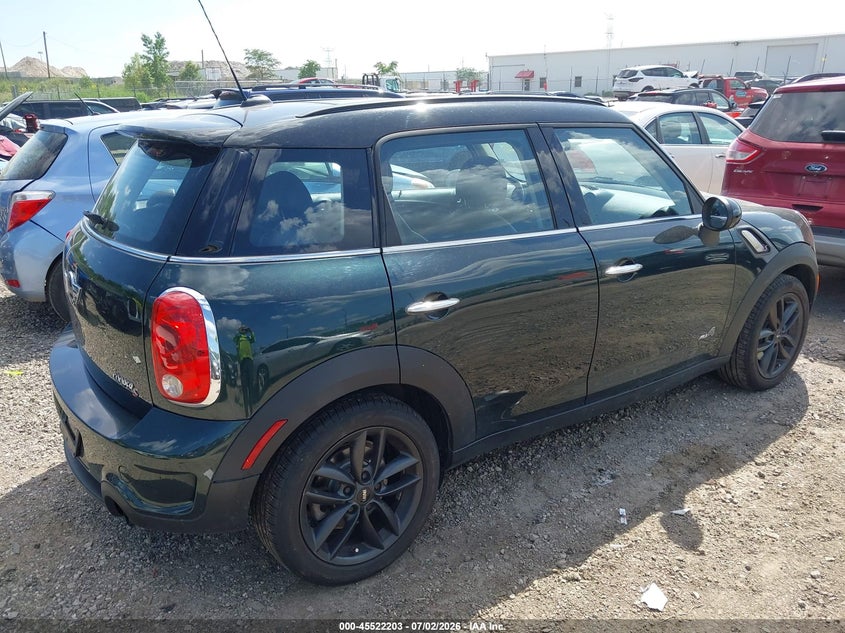 2013 Mini Countryman VIN WMWZC5C5XDWM15099 IAAI salvage auction — NORMAL WEAR, Clear (Illinois), sold $450 on 2026-07-16 (photo 4)