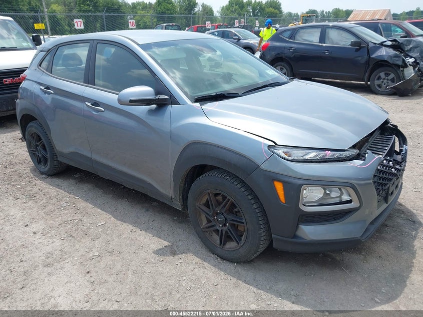 2019 Hyundai Kona VIN KM8K1CAA4KU254574 IAAI salvage auction — FRONT END, Mv-907A (New York), sold $3,000 on 2026-07-16 (photo 1)