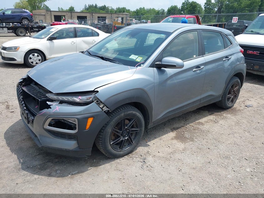 2019 Hyundai Kona VIN KM8K1CAA4KU254574 IAAI salvage auction — FRONT END, Mv-907A (New York), sold $3,000 on 2026-07-16 (photo 2)