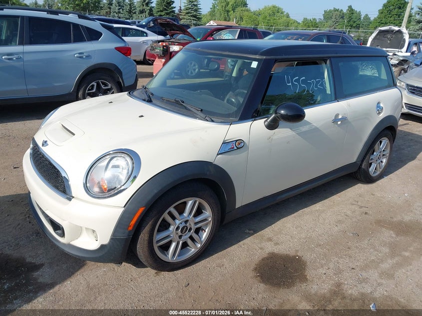 2012 Mini Clubman VIN WMWZG3C59CTY38636 IAAI salvage auction — NORMAL WEAR, Clear (Michigan), sold $500 on 2026-07-30 (photo 2)