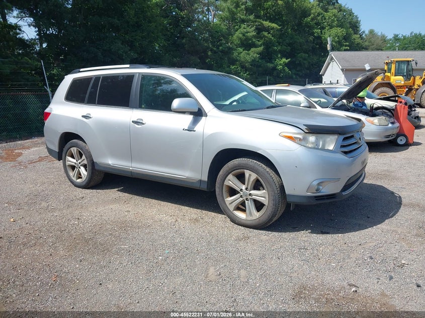 2012 Toyota Highlander VIN 5TDDK3EH3CS102518 IAAI salvage auction — NORMAL WEAR, Original (Ohio), sold $4,600 on 2026-07-06 (photo 1)