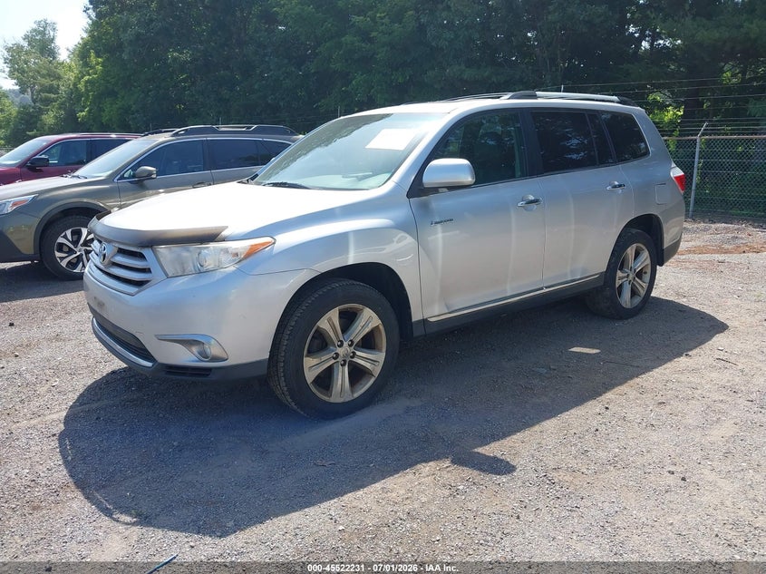 2012 Toyota Highlander VIN 5TDDK3EH3CS102518 IAAI salvage auction — NORMAL WEAR, Original (Ohio), sold $4,600 on 2026-07-06 (photo 2)