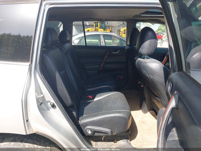 2012 Toyota Highlander VIN 5TDDK3EH3CS102518 IAAI salvage auction — NORMAL WEAR, Original (Ohio), sold $4,600 on 2026-07-06 (photo 8)