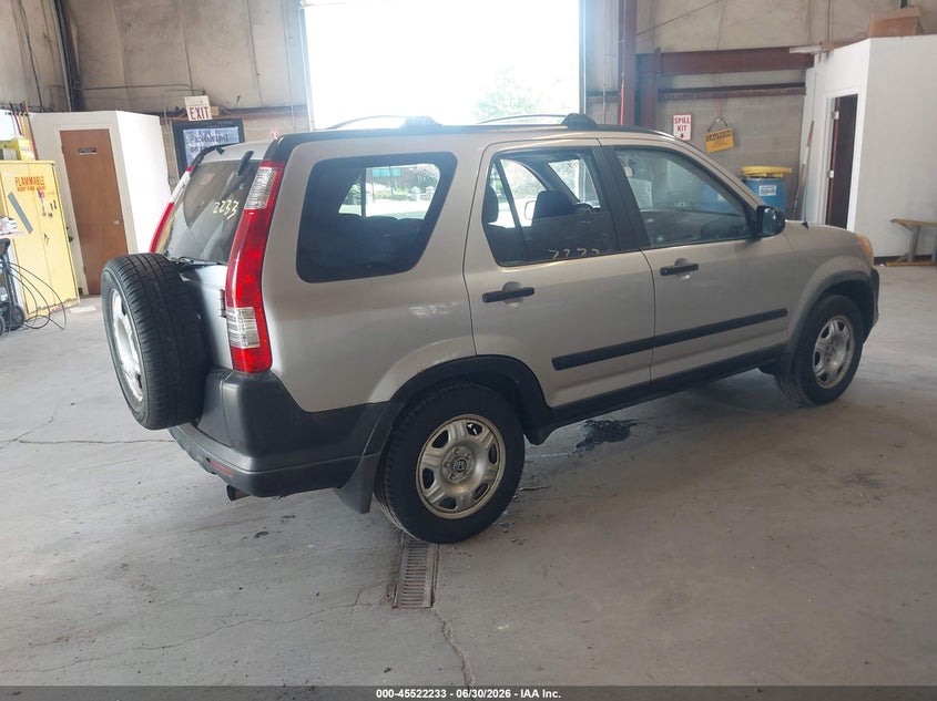 2006 Honda Cr-v VIN JHLRD785X6C061449 IAAI salvage auction — NORMAL WEAR, Clear (Illinois), sold $525 on 2026-07-13 (photo 4)