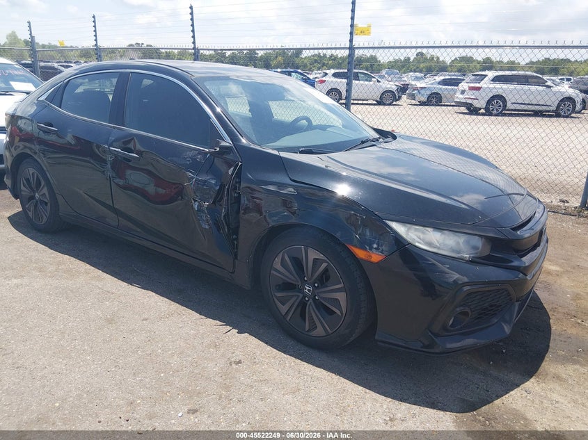 2018 Honda Civic VIN SHHFK7H52JU240200 IAAI salvage auction — FRONT & REAR, Wait Title, sold $2,850 on 2026-08-01 (photo 1)