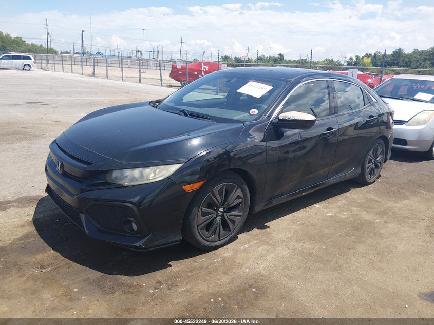 2018 Honda Civic VIN SHHFK7H52JU240200 IAAI salvage auction — FRONT & REAR, Wait Title, sold $2,850 on 2026-08-01 (photo 2)