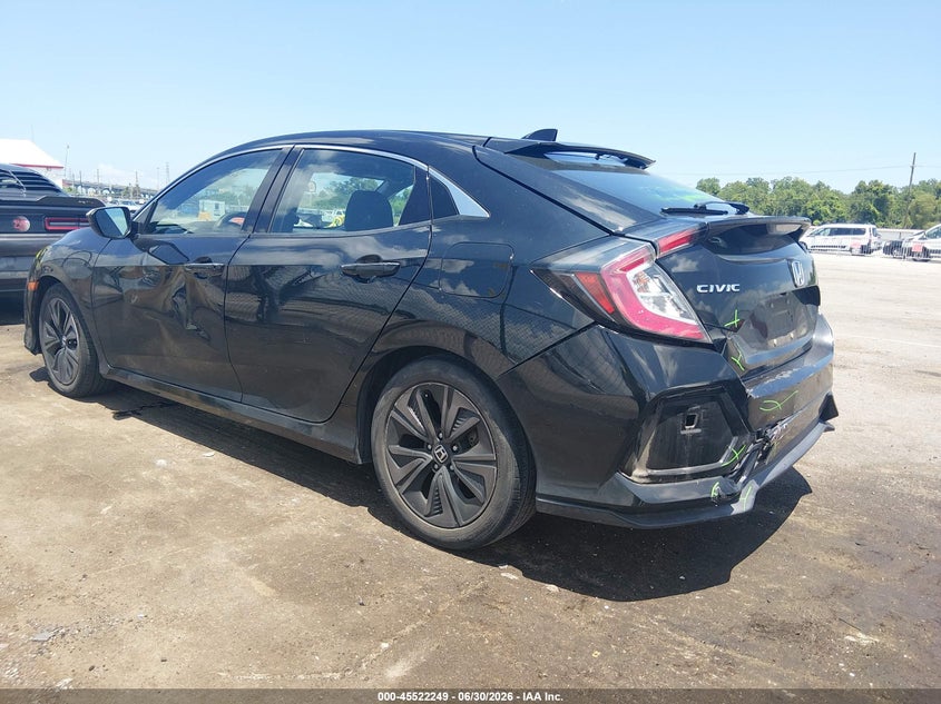2018 Honda Civic VIN SHHFK7H52JU240200 IAAI salvage auction — FRONT & REAR, Wait Title, sold $2,850 on 2026-08-01 (photo 3)