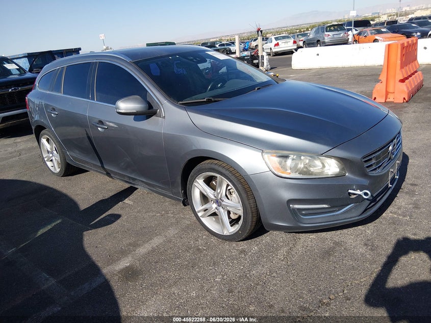 2016 Volvo V60 VIN YV1612SK7G1310226 IAAI salvage auction — NORMAL WEAR, Clear (California), sold $300 on 2026-07-24 (photo 1)