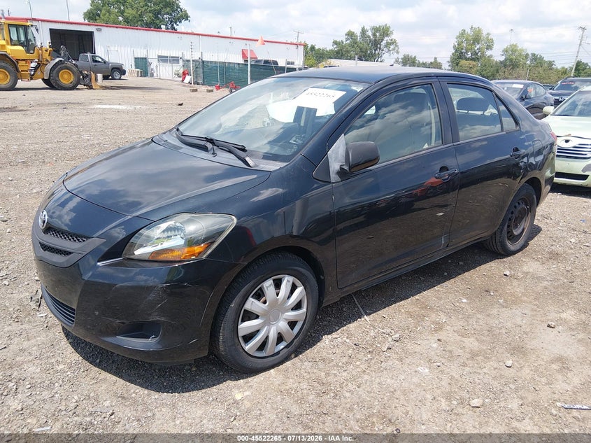 2007 Toyota Yaris VIN JTDBT923771173353 IAAI salvage auction — SIDE, Salvage (Ohio), sold $675 on 2026-07-26 (photo 2)