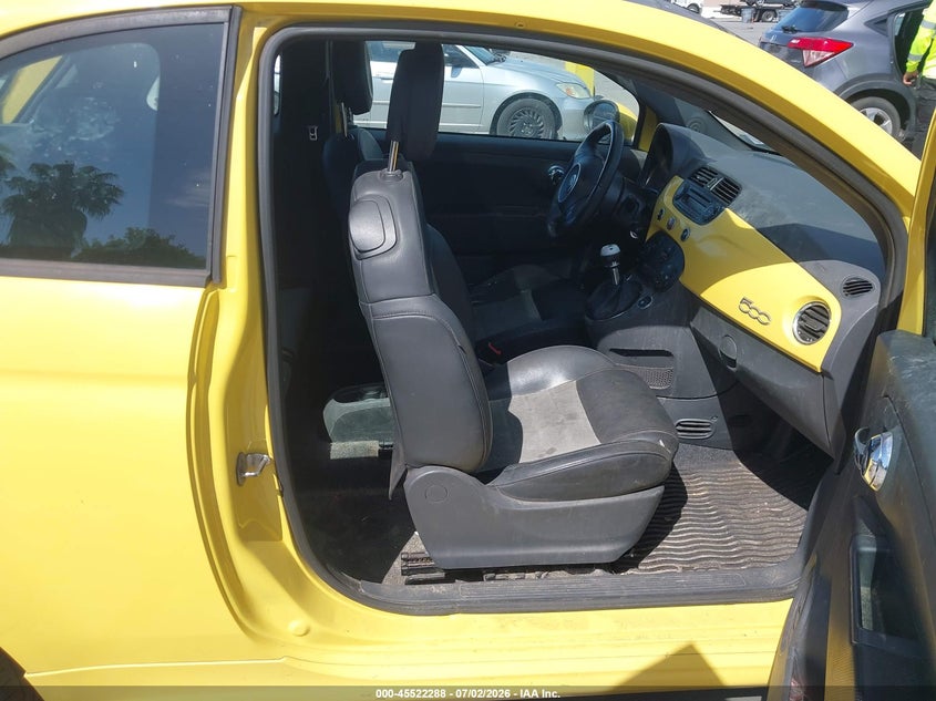 2012 Fiat 500 VIN 3C3CFFBR3CT140131 IAAI salvage auction — NORMAL WEAR, Clear - Dealer Only (California), sold $475 on 2026-07-29 (photo 5)