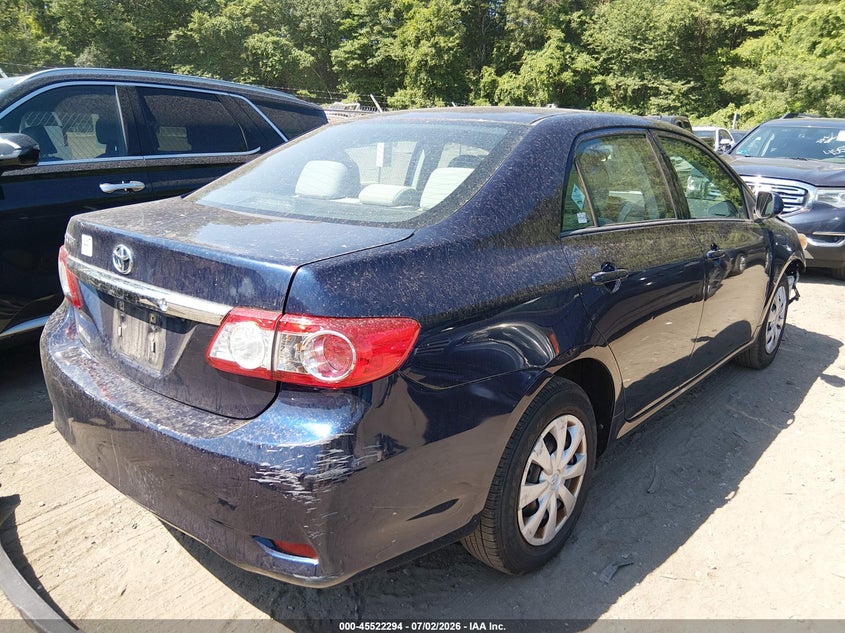 2013 Toyota Corolla VIN 2T1BU4EEXDC991437 IAAI salvage auction — FRONT END, Clear (Massachusetts), sold $2,850 on 2026-07-11 (photo 4)