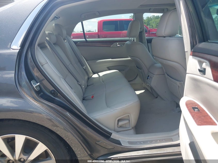 2011 Toyota Avalon VIN 4T1BK3DB8BU420953 IAAI salvage auction — FRONT END, Salvage (North Carolina), sold $1,625 on 2026-08-01 (photo 8)