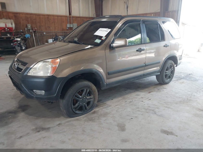 2003 Honda Cr-v VIN SHSRD78843U110546 IAAI salvage auction — NORMAL WEAR, Clear (New York), sold $425 on 2026-07-29 (photo 2)