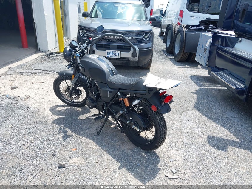 2022 Csc motorcycles Mc VIN LZSSDNRB7N1003914 IAAI salvage auction — NORMAL WEAR, Clear (Pennsylvania), sold $825 on 2026-07-28 (photo 3)