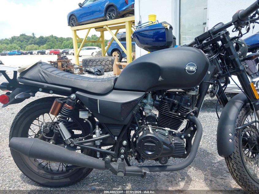 2022 Csc motorcycles Mc VIN LZSSDNRB7N1003914 IAAI salvage auction — NORMAL WEAR, Clear (Pennsylvania), sold $825 on 2026-07-28 (photo 5)