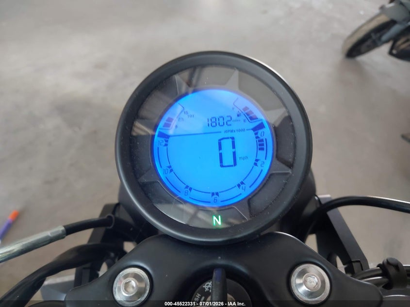 2022 Csc motorcycles Mc VIN LZSSDNRB7N1003914 IAAI salvage auction — NORMAL WEAR, Clear (Pennsylvania), sold $825 on 2026-07-28 (photo 7)