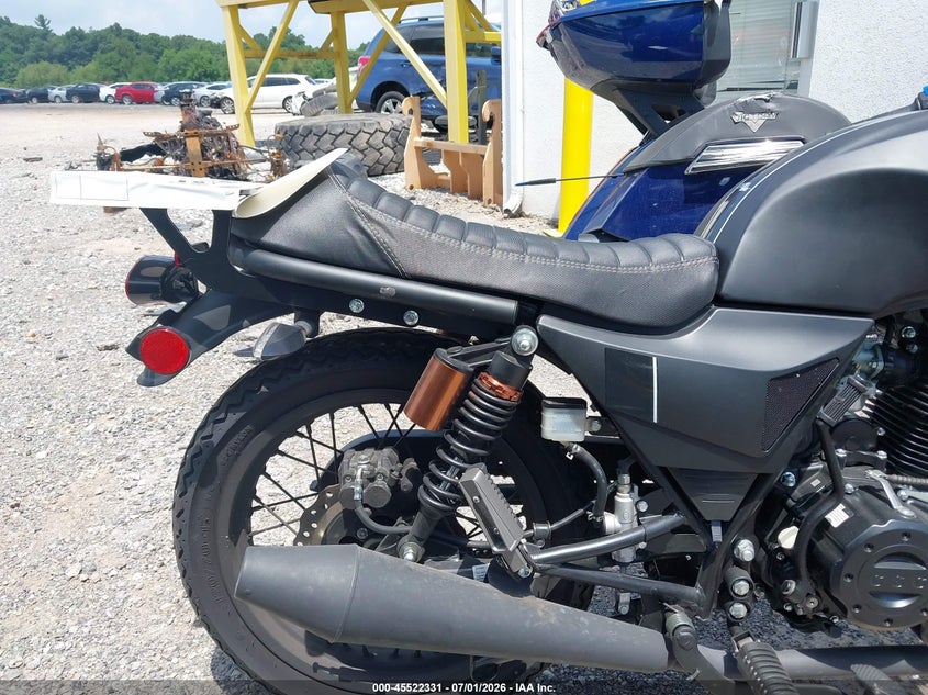 2022 Csc motorcycles Mc VIN LZSSDNRB7N1003914 IAAI salvage auction — NORMAL WEAR, Clear (Pennsylvania), sold $825 on 2026-07-28 (photo 8)