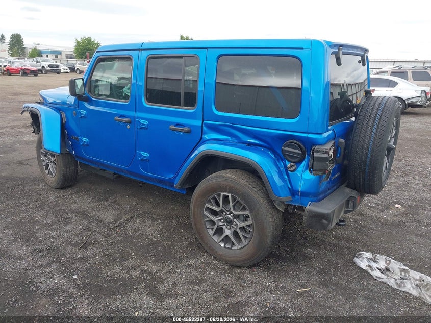 2026 Jeep Wrangler / VIN 1C4PJXEN4TW269175 IAAI salvage auction — FRONT END, Clear (Washington), sold $27,000 on 2026-07-28 (photo 3)