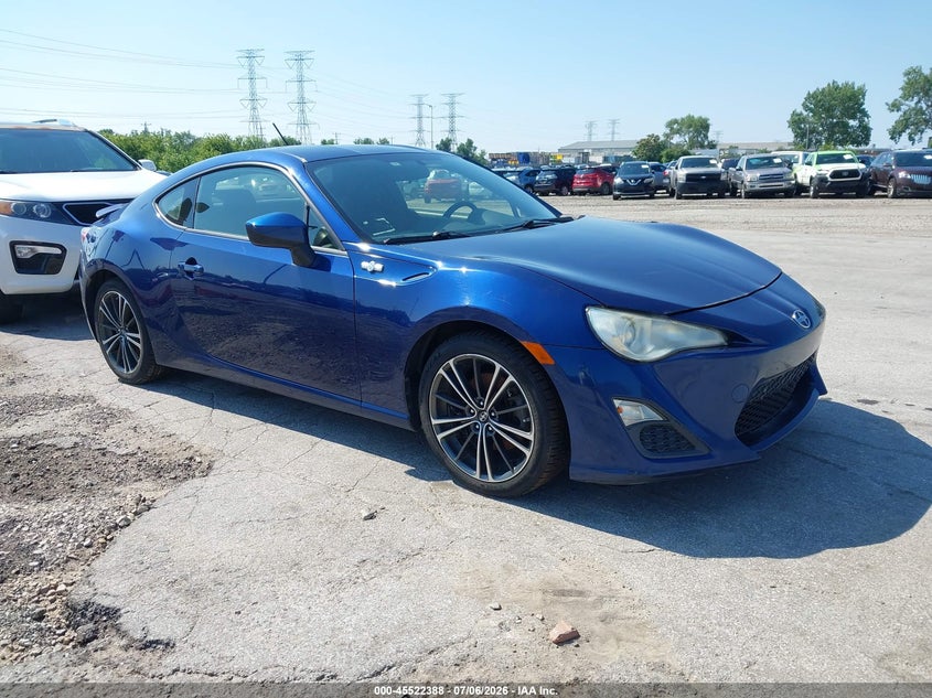 2013 Scion Fr-s VIN JF1ZNAA12D1721142 IAAI salvage auction — NORMAL WEAR, Clear (Illinois), sold $975 on 2026-07-20 (photo 1)