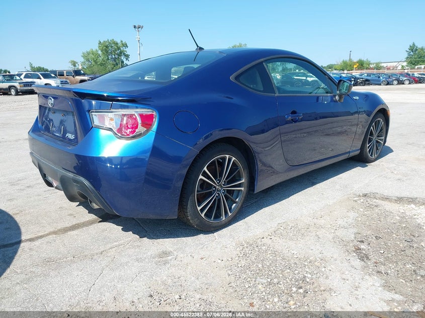 2013 Scion Fr-s VIN JF1ZNAA12D1721142 IAAI salvage auction — NORMAL WEAR, Clear (Illinois), sold $975 on 2026-07-20 (photo 4)