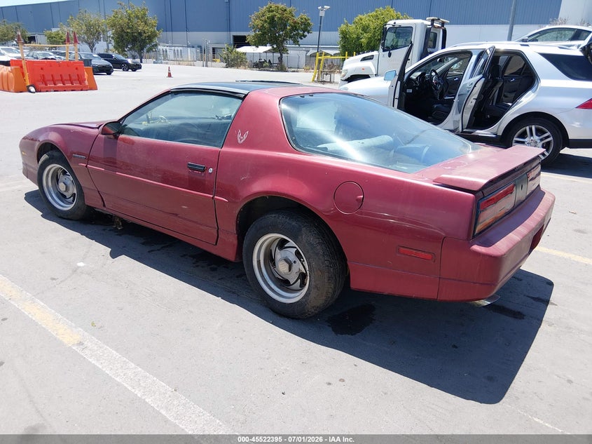 1990 Pontiac Firebird VIN 1G2FS23T1LL200060 IAAI salvage auction — NORMAL WEAR, App For Dup Clear (California), sold $550 on 2026-07-29 (photo 3)