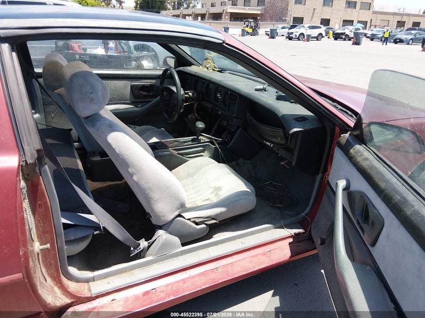 1990 Pontiac Firebird VIN 1G2FS23T1LL200060 IAAI salvage auction — NORMAL WEAR, App For Dup Clear (California), sold $550 on 2026-07-29 (photo 5)