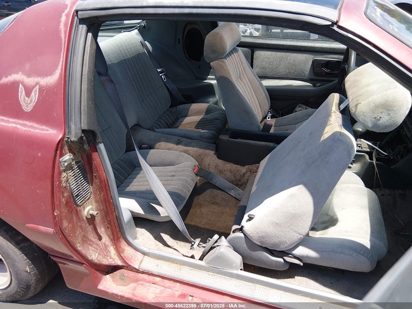 1990 Pontiac Firebird VIN 1G2FS23T1LL200060 IAAI salvage auction — NORMAL WEAR, App For Dup Clear (California), sold $550 on 2026-07-27 (photo 8)