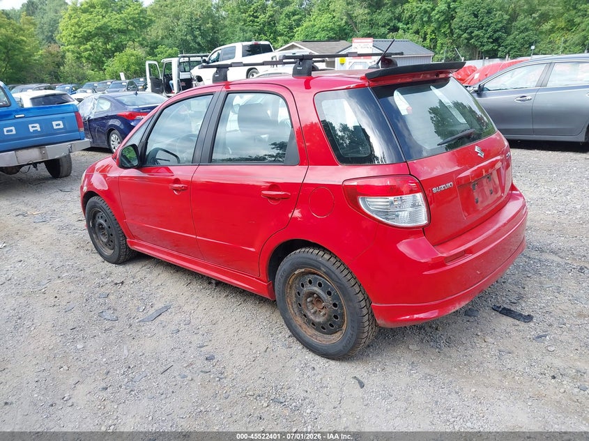 2010 Suzuki Sx4 VIN JS2YA5A96A6300382 IAAI salvage auction — NORMAL WEAR, Clear (Pennsylvania), sold $300 on 2026-07-07 (photo 3)