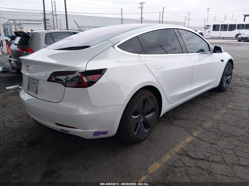 2018 Tesla Model 3 VIN 5YJ3E1EA2JF038743 IAAI salvage auction — FRONT END, Salvage Title, sold $7,200 on 2026-07-23 (photo 4)
