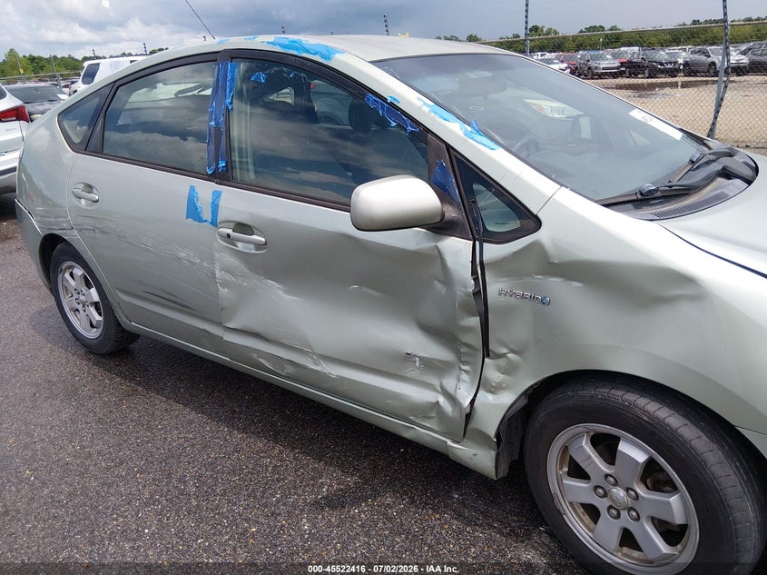 2006 Toyota Prius VIN JTDKB22U763146076 IAAI salvage auction — SIDE, Salvage (Louisiana), sold $250 on 2026-07-29 (photo 6)